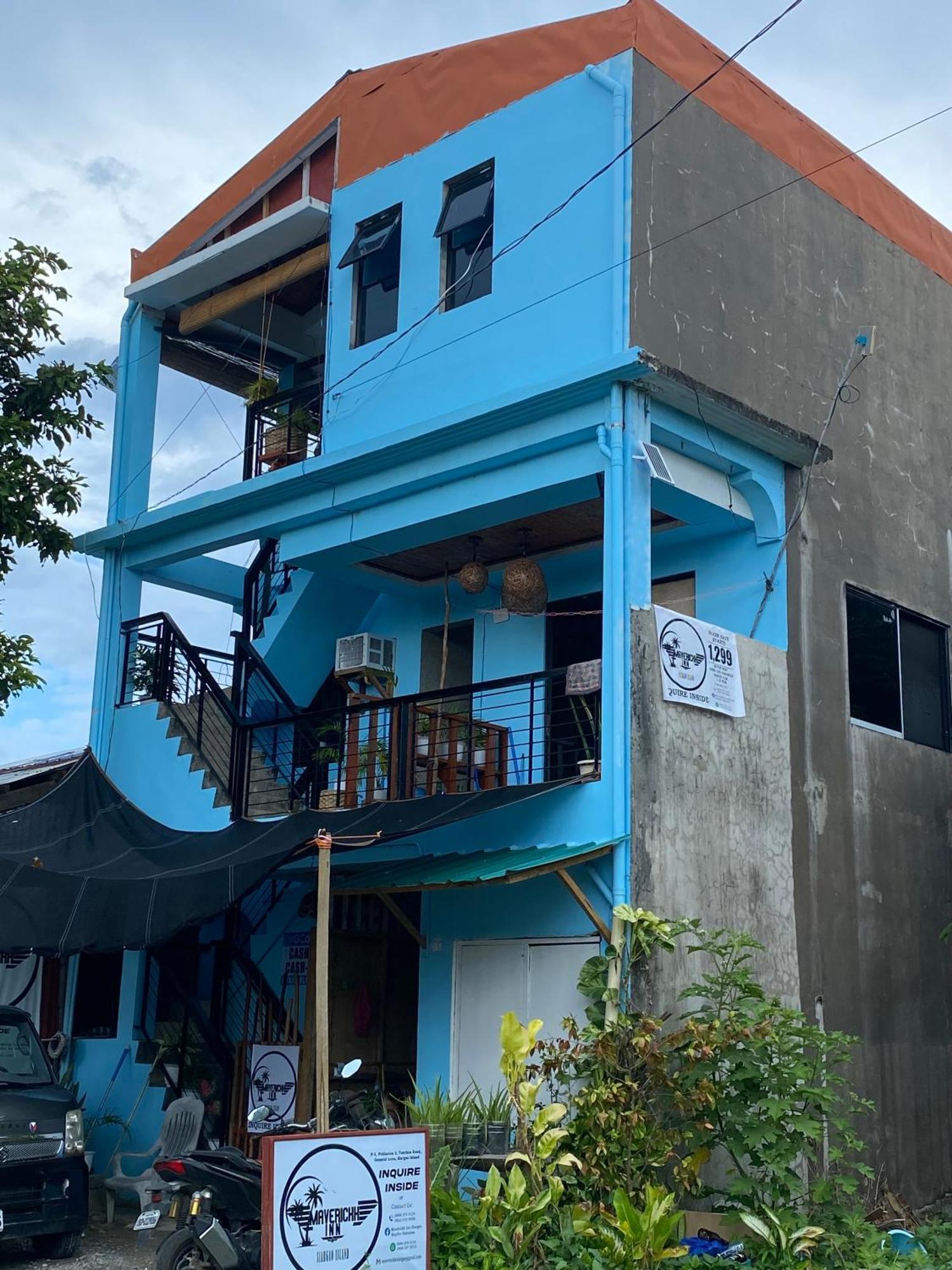 Maverickk Inn Siargao - Aesthetic-Cozy & Overlooking Views General Luna  Exteriör bild